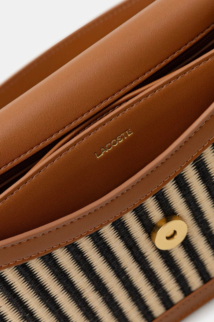 Lacoste сплетена дамска чанта crossbody