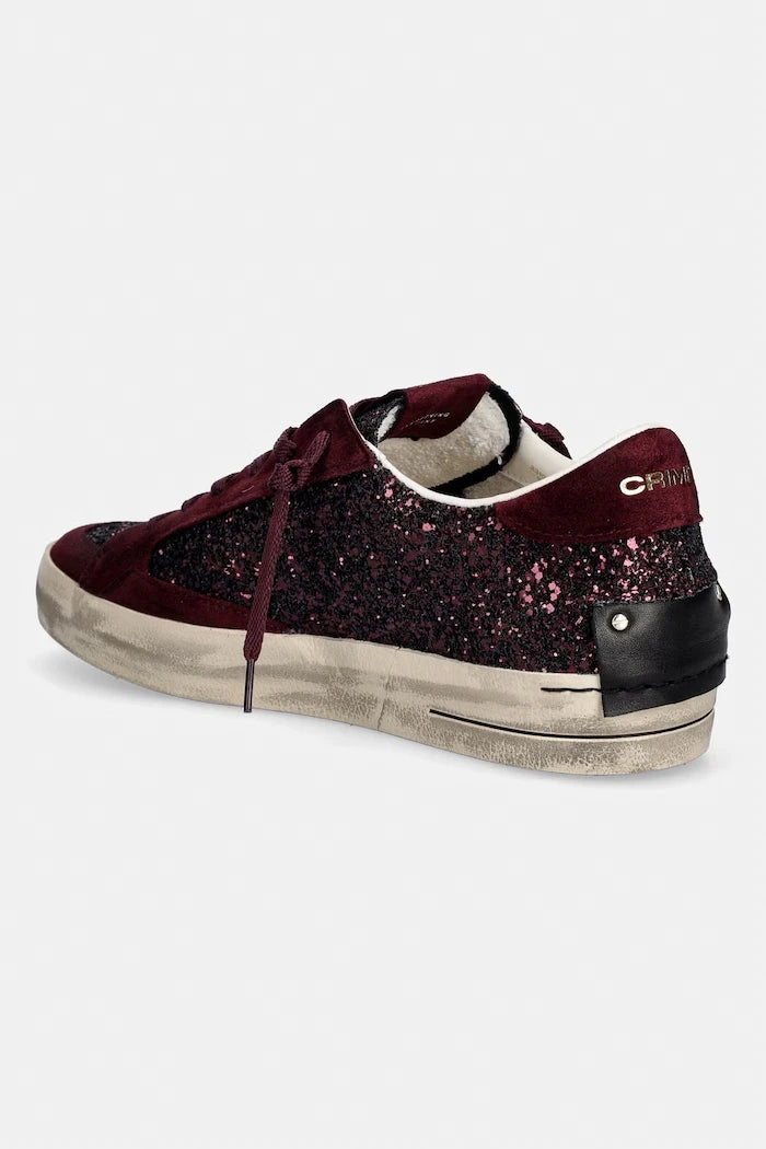 Crime London SK8 DELUXE kadın süet sneaker