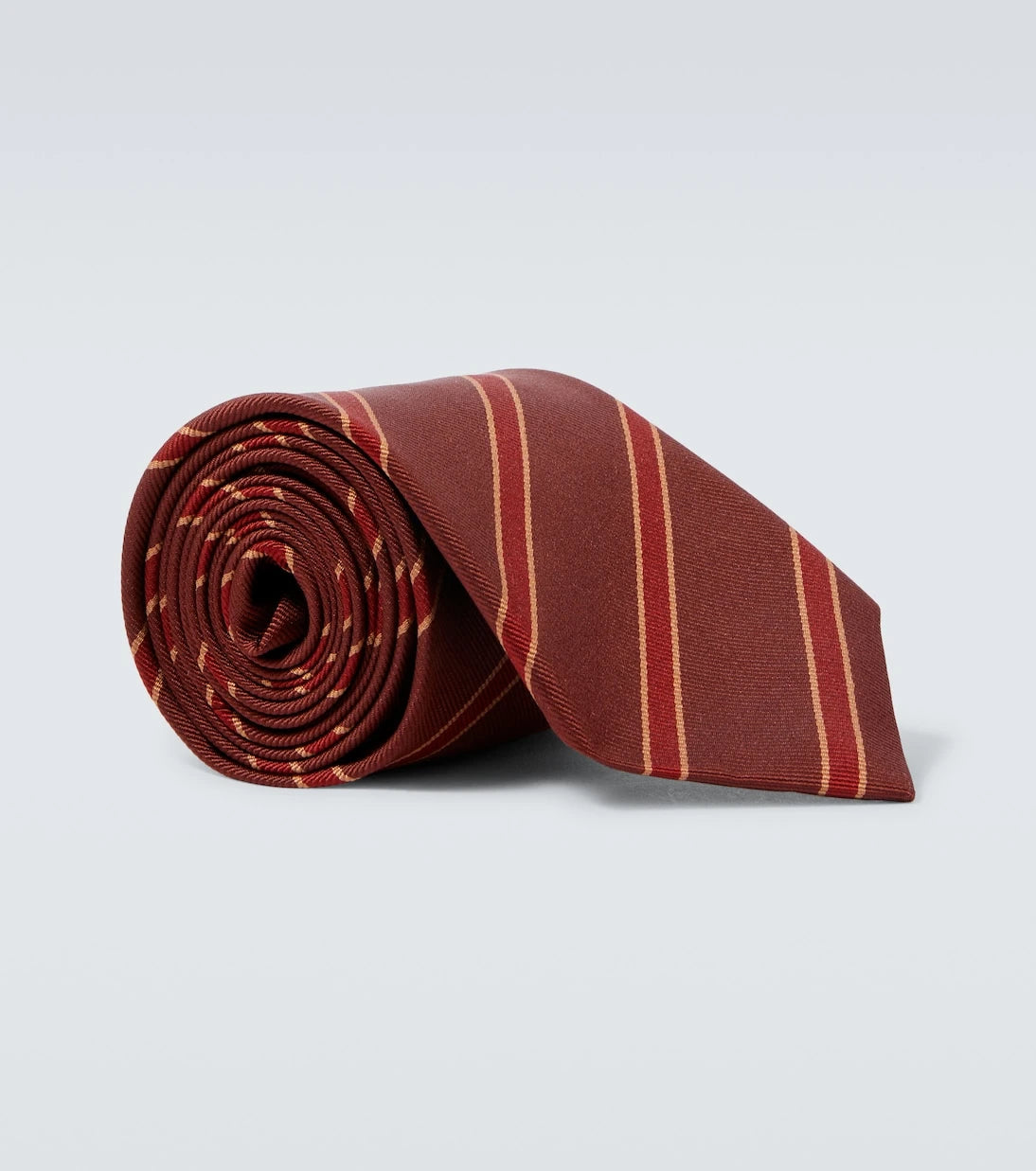 Auralee - Striped silk tie