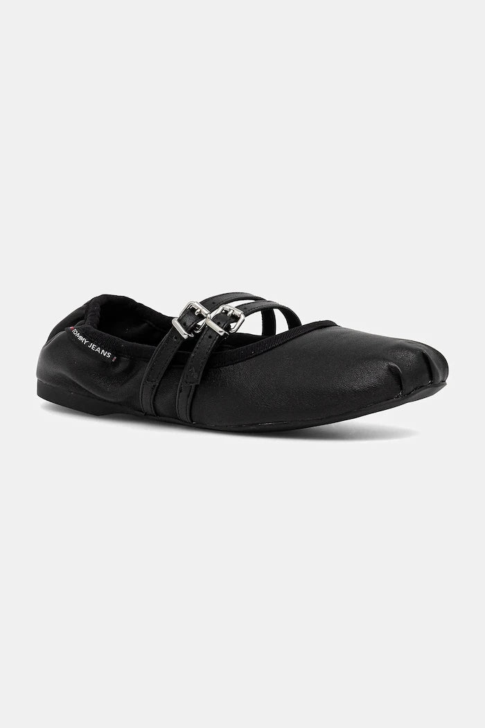 Кожени балеринки Tommy Jeans BALLERINA
