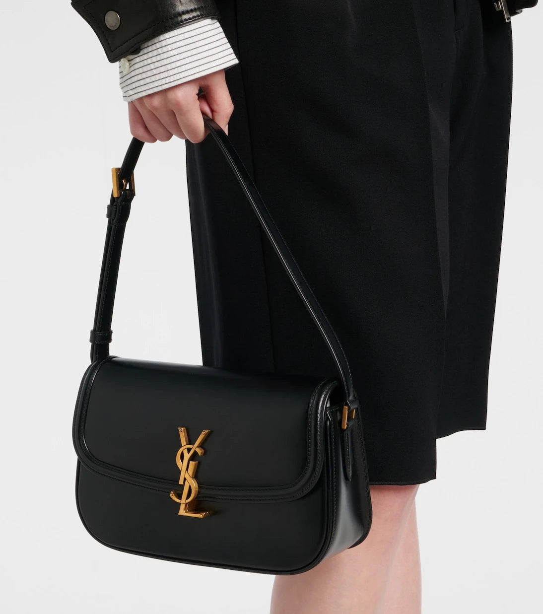 Saint Laurent - Solferino Küçük Deri Omuz Çantası