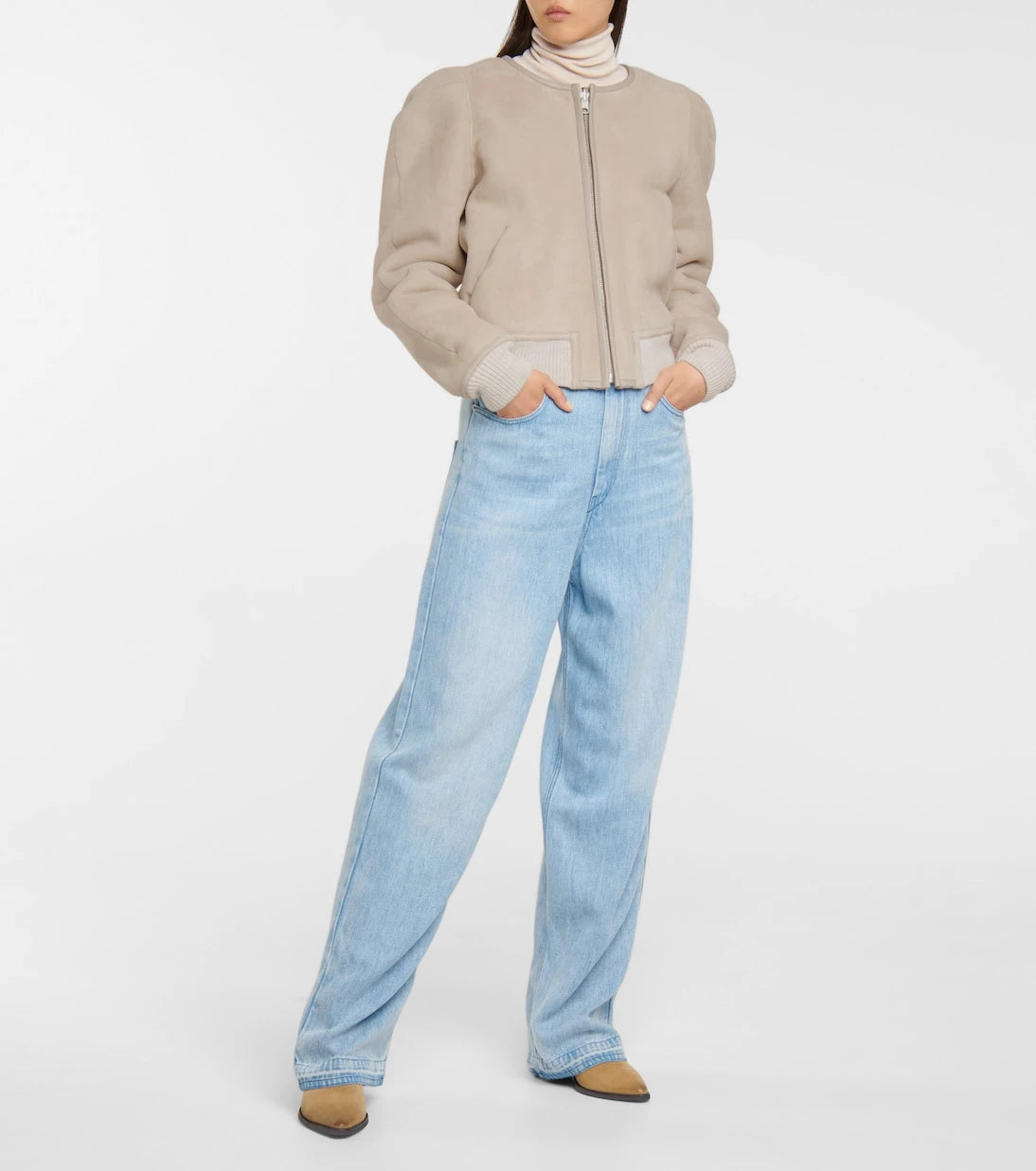 Marant Etoile - Boden reversible shearling jacket