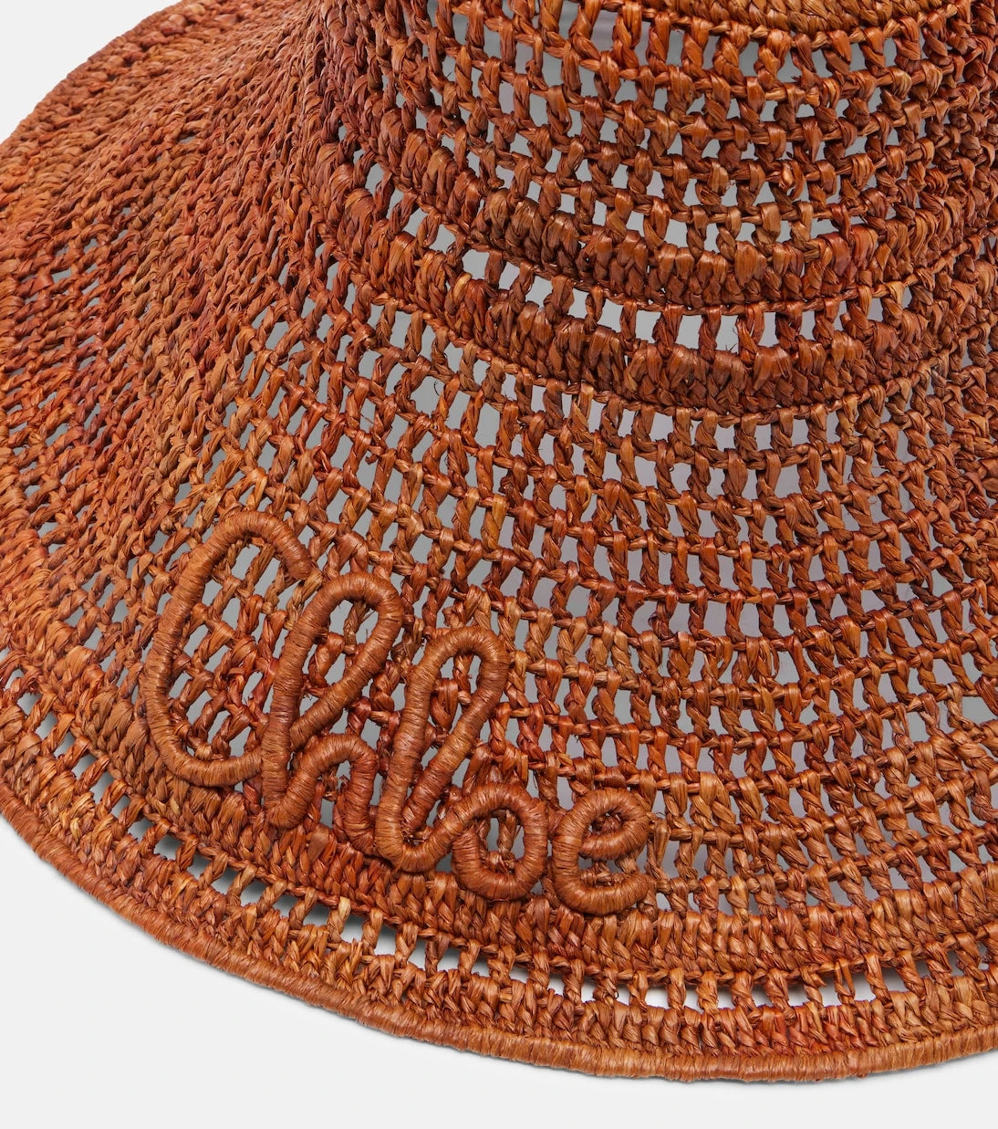 Chloé - Chloé raffia sun hat