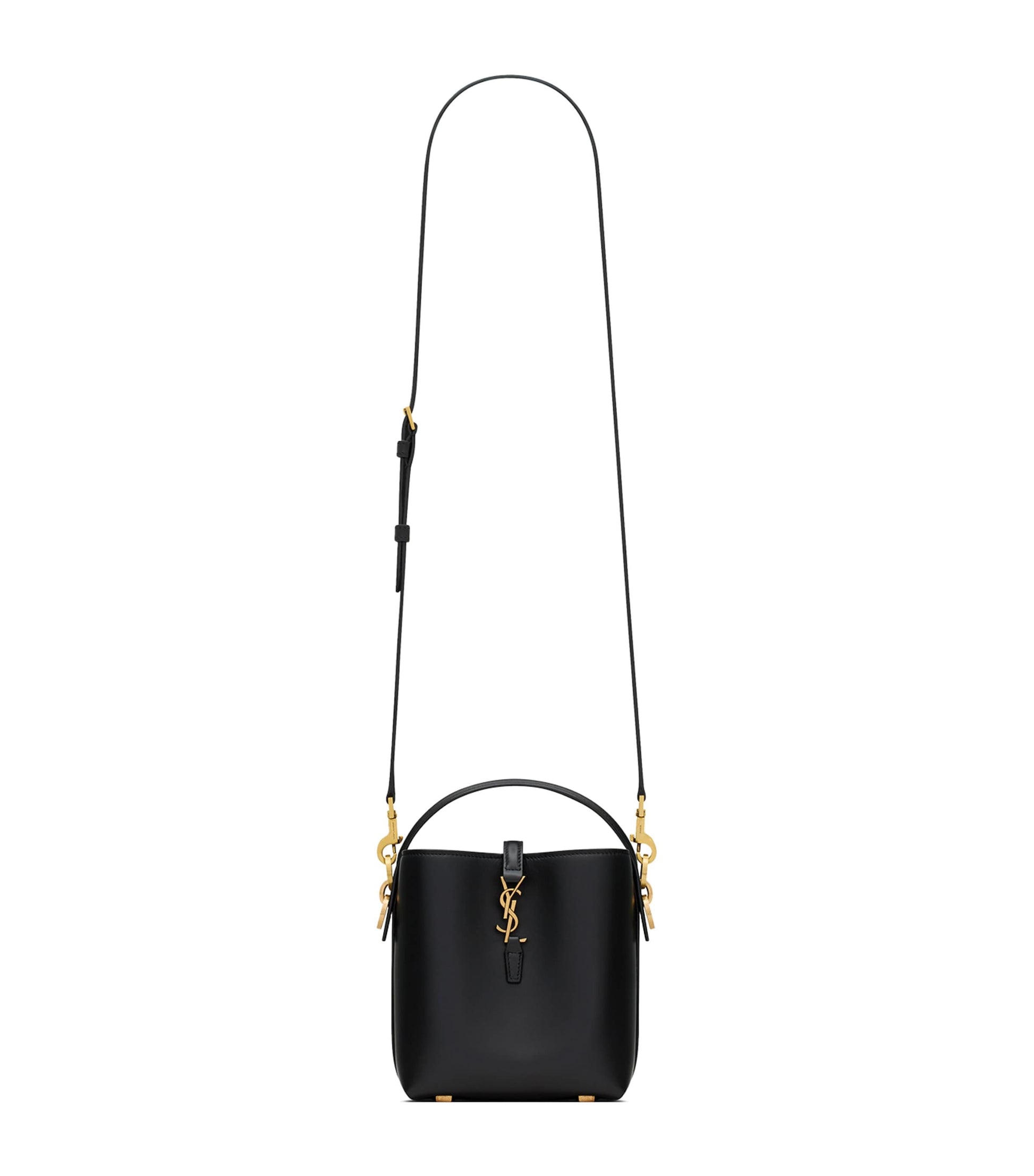 Saint Laurent Black Mini Le 37 Bucket Bag