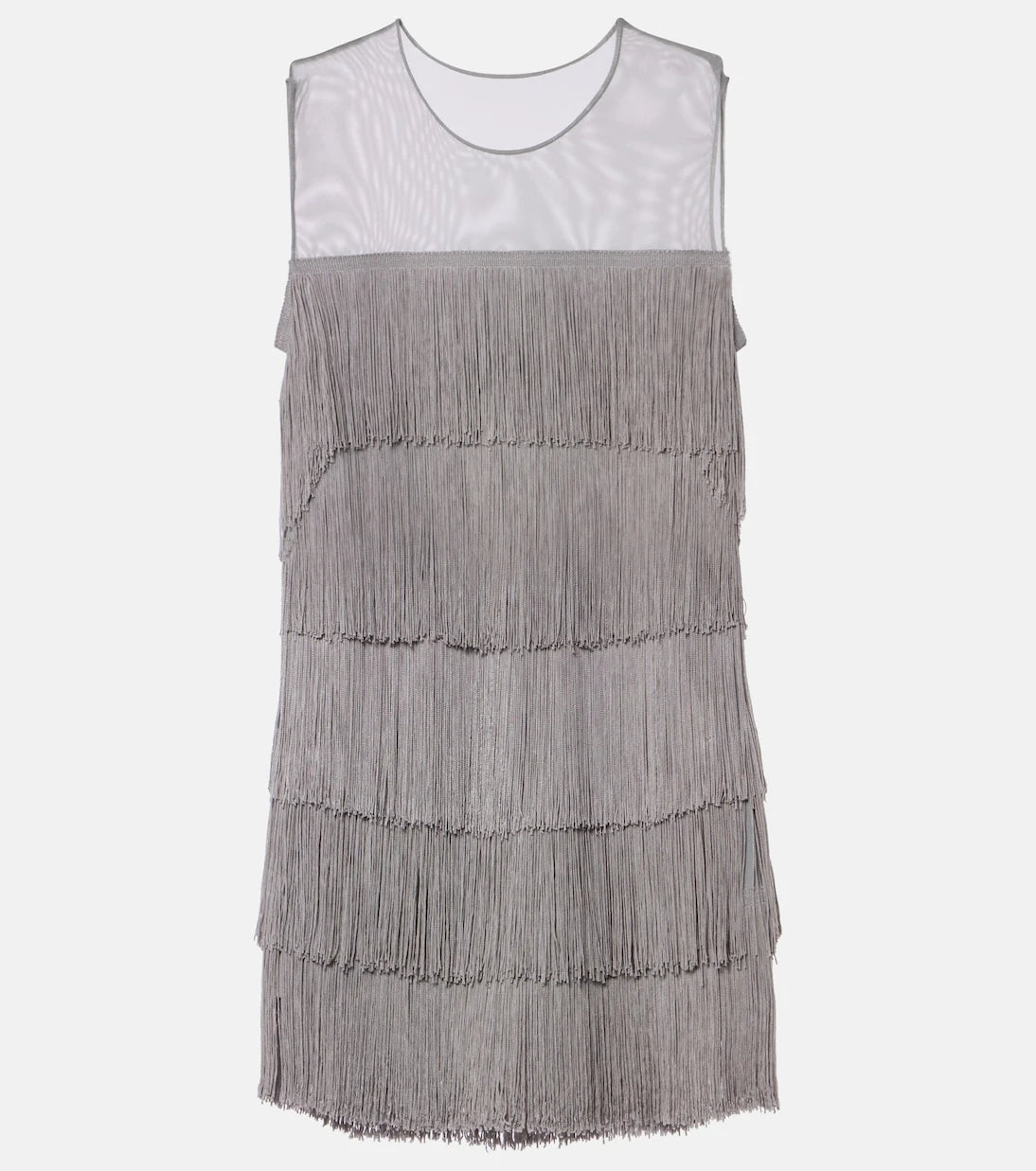 Norma Kamali - Pickleball fringed minidress