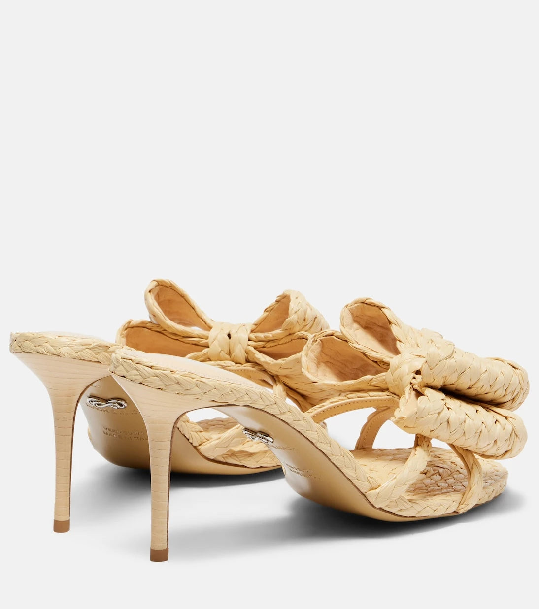 Mach & Mach - Le Cadeau 85 raffia mules