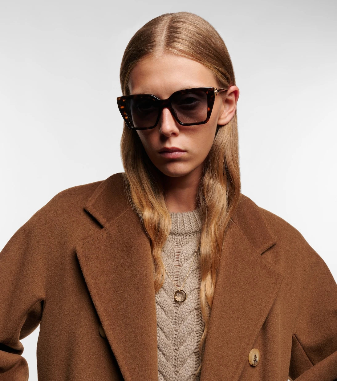 Fendi - FF Diamonds cat-eye sunglasses
