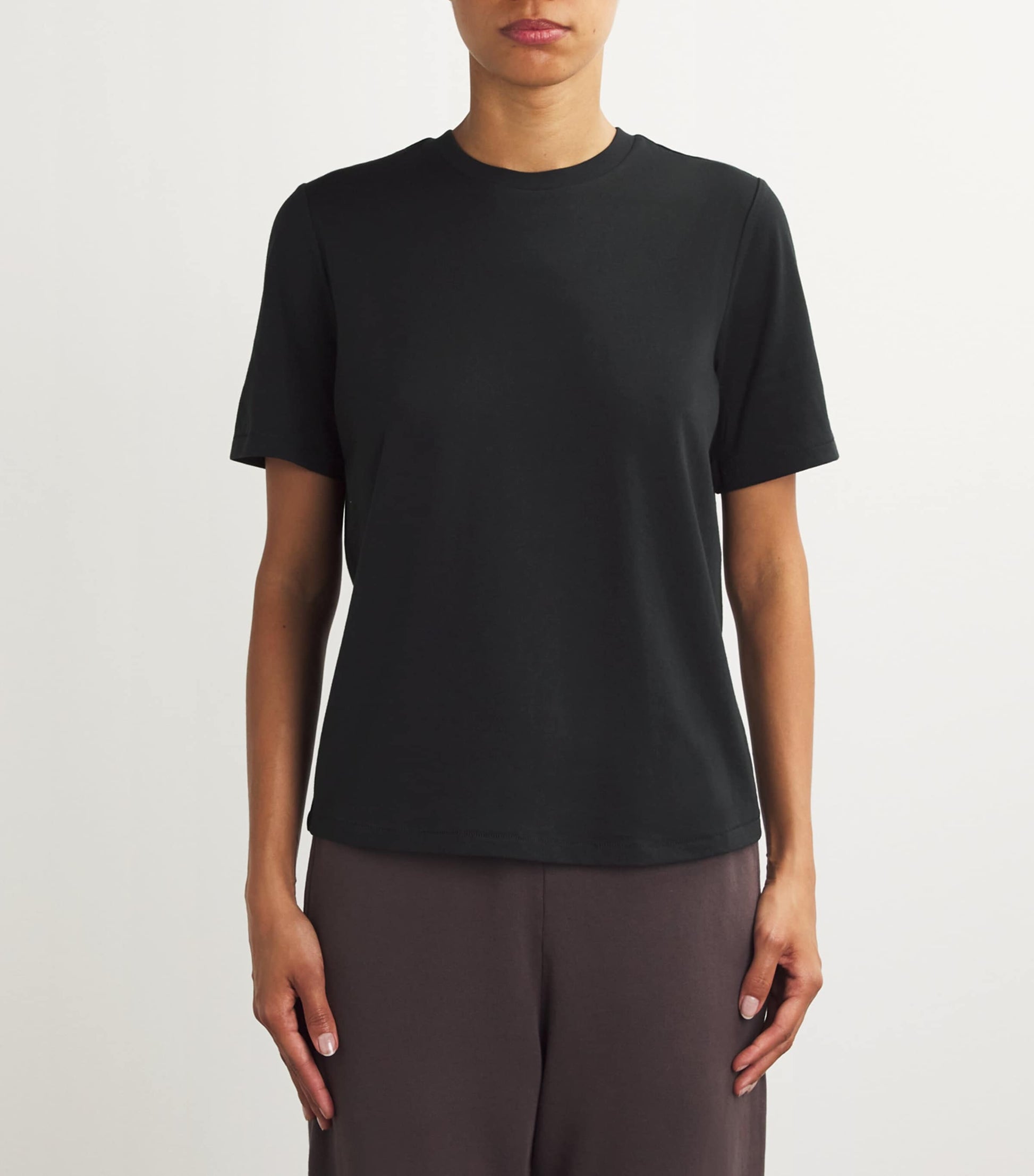 Cotton-Blend Relaxed T-Shirt ONYX