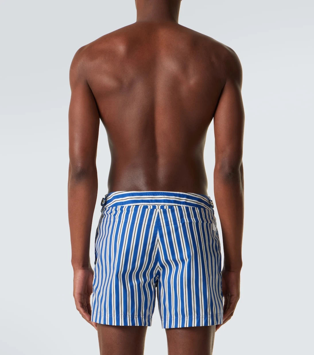 Tom Ford - Striped poplin swim trunks
