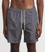 JACOB COHËN Diamond Print Bermuda Swim Shorts