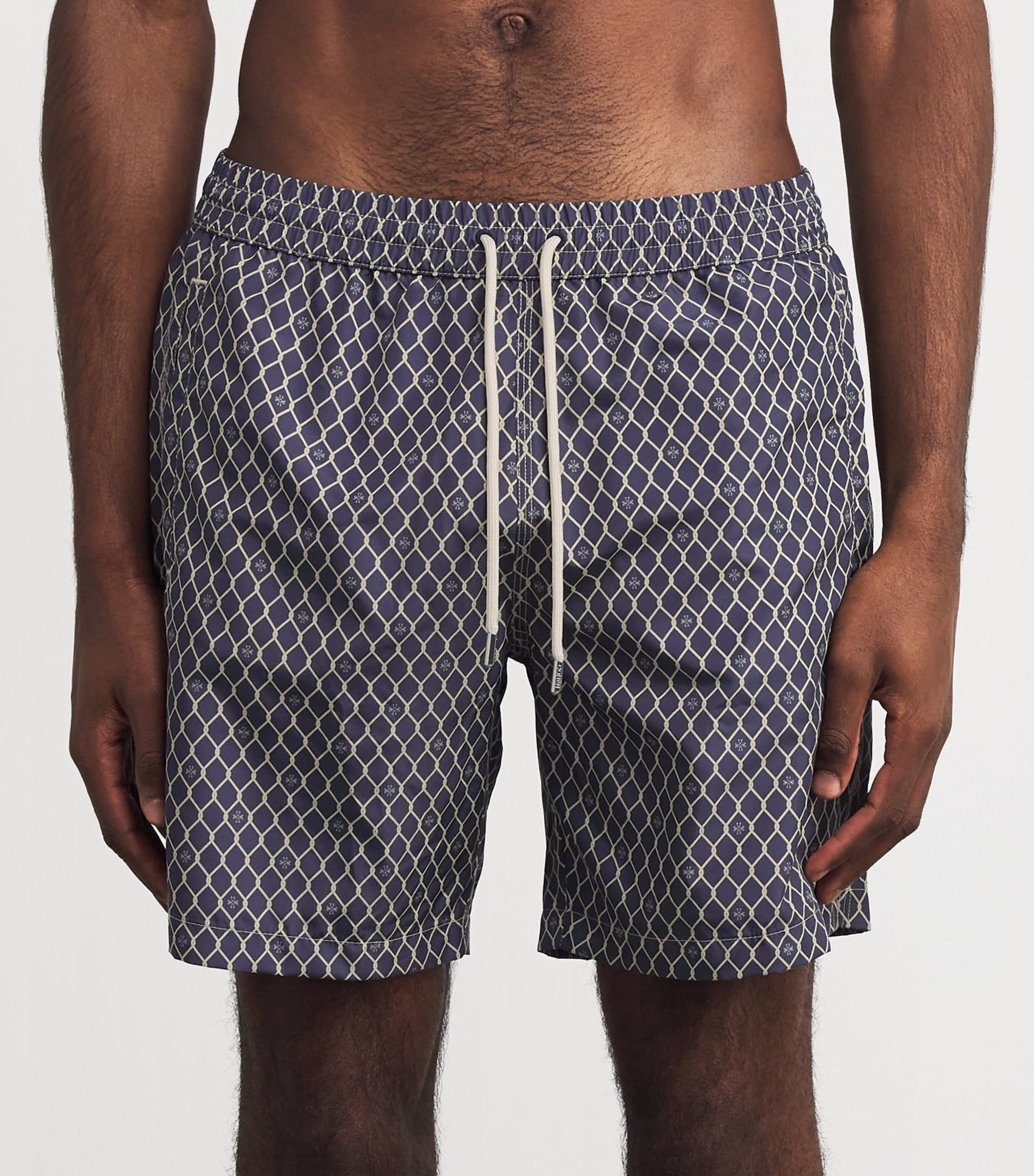 JACOB COHËN Diamond Print Bermuda Swim Shorts
