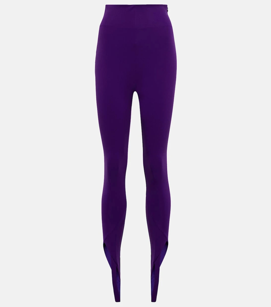 The Attico - Jamie high-rise stirrup leggings