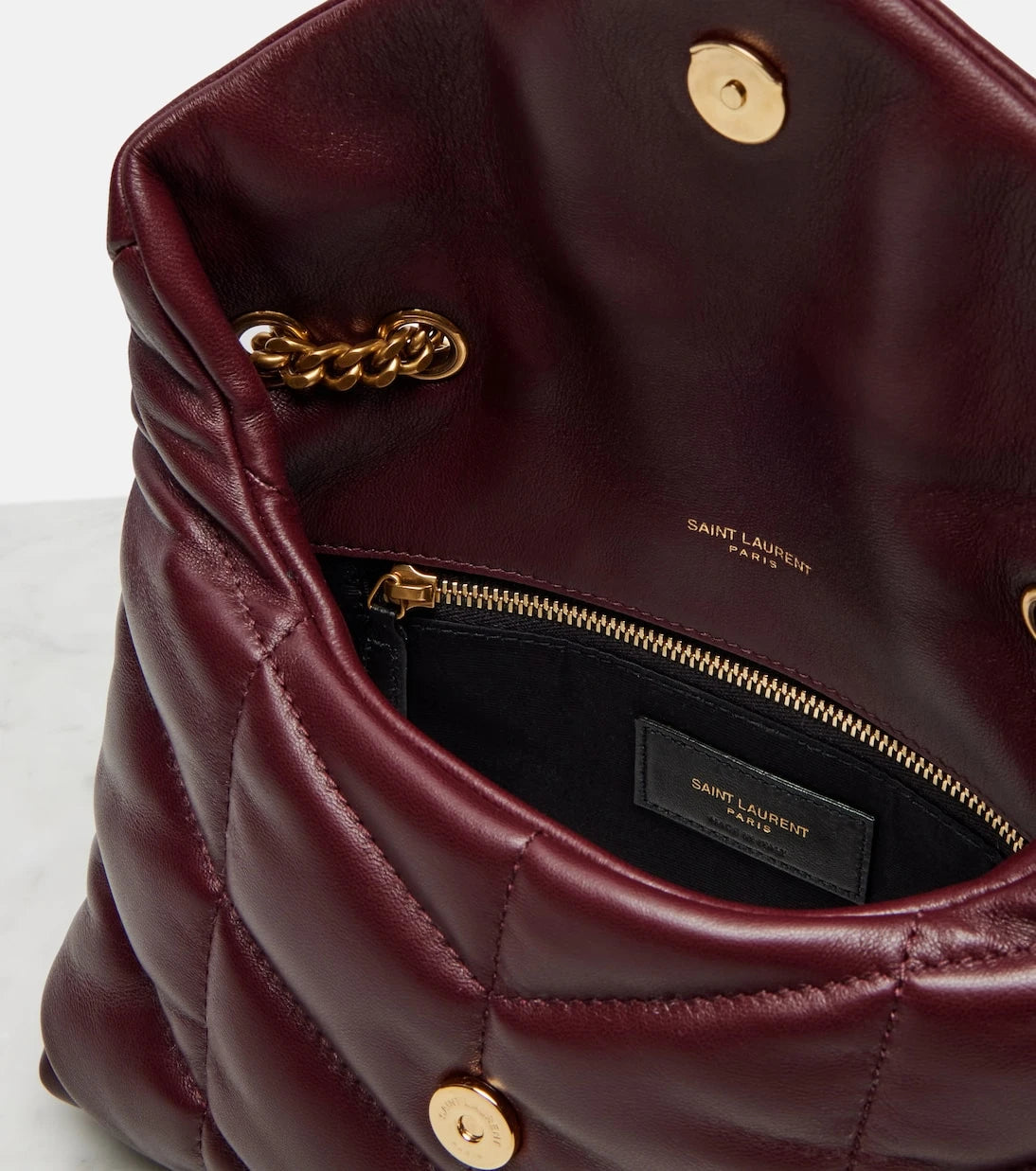 Saint Laurent - Toy Puffer leather shoulder bag