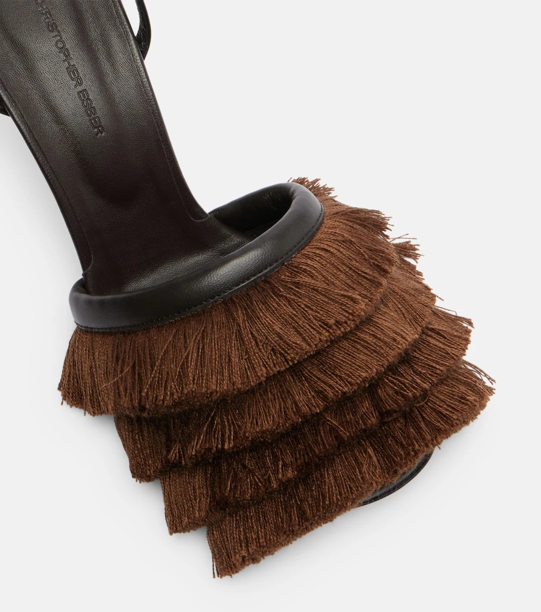 Christopher Esber - Castanet fringed leather sandals