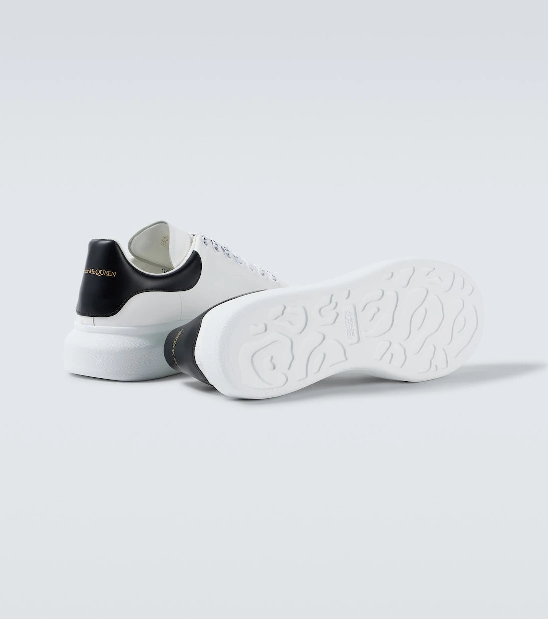 McQueen - Oversized leather sneakers