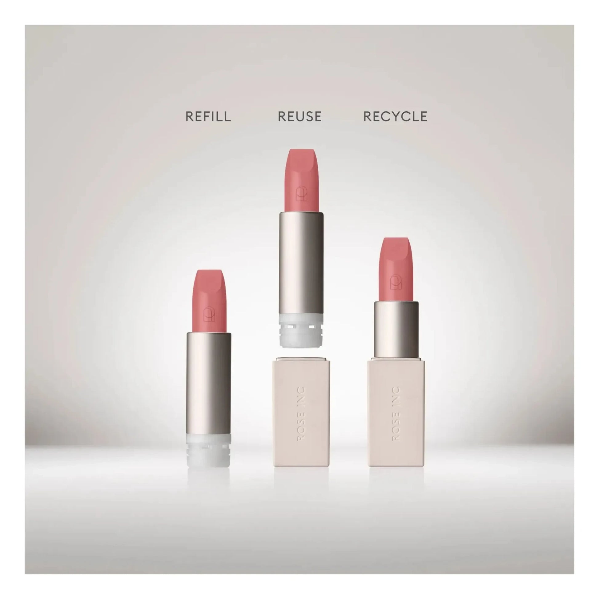 Rose Inc - Satin lipstick refill | Demure