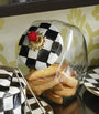 Courtly Check Cookie Jar