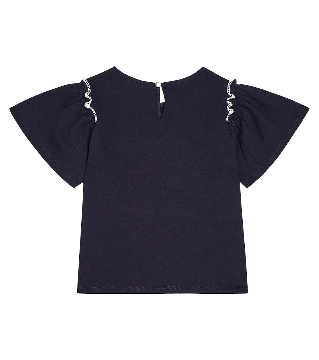Chloé Kids - تي شيرت من القطن جيرسيه