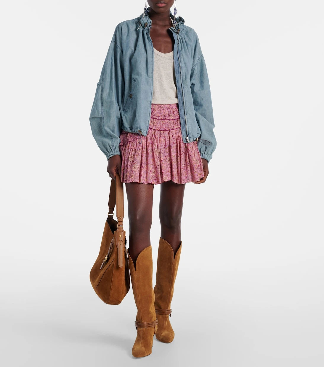 Marant Etoile - تي شيرت كتان
