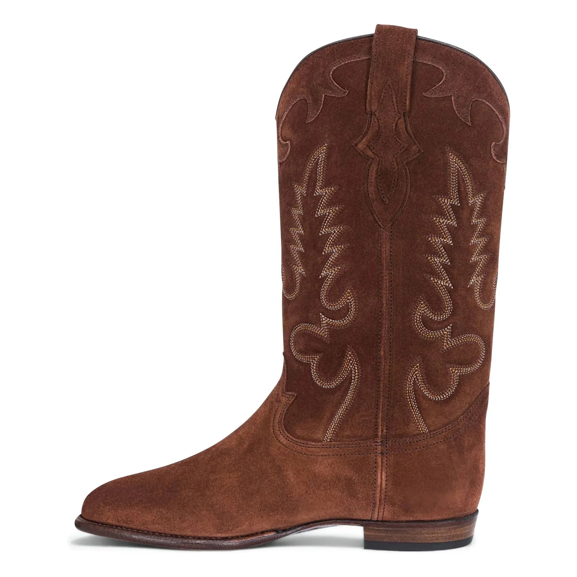 Shiloh Heritage - Midnight Suede Boots | Terracotta