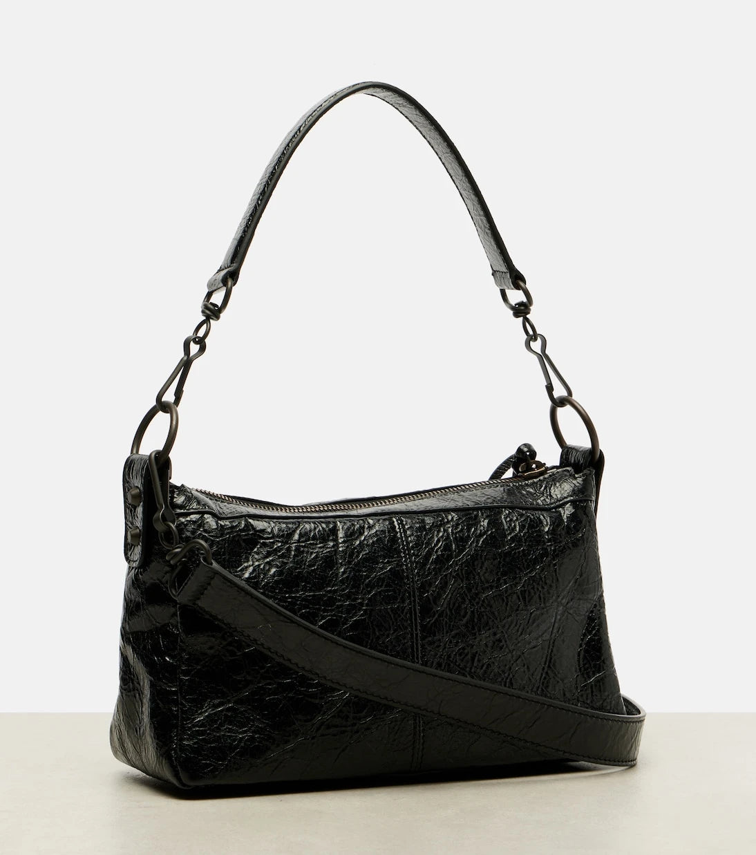 Balenciaga - Le City Moto Mini leather shoulder bag