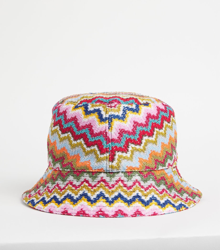 Multi Zigzag Bucket Hat