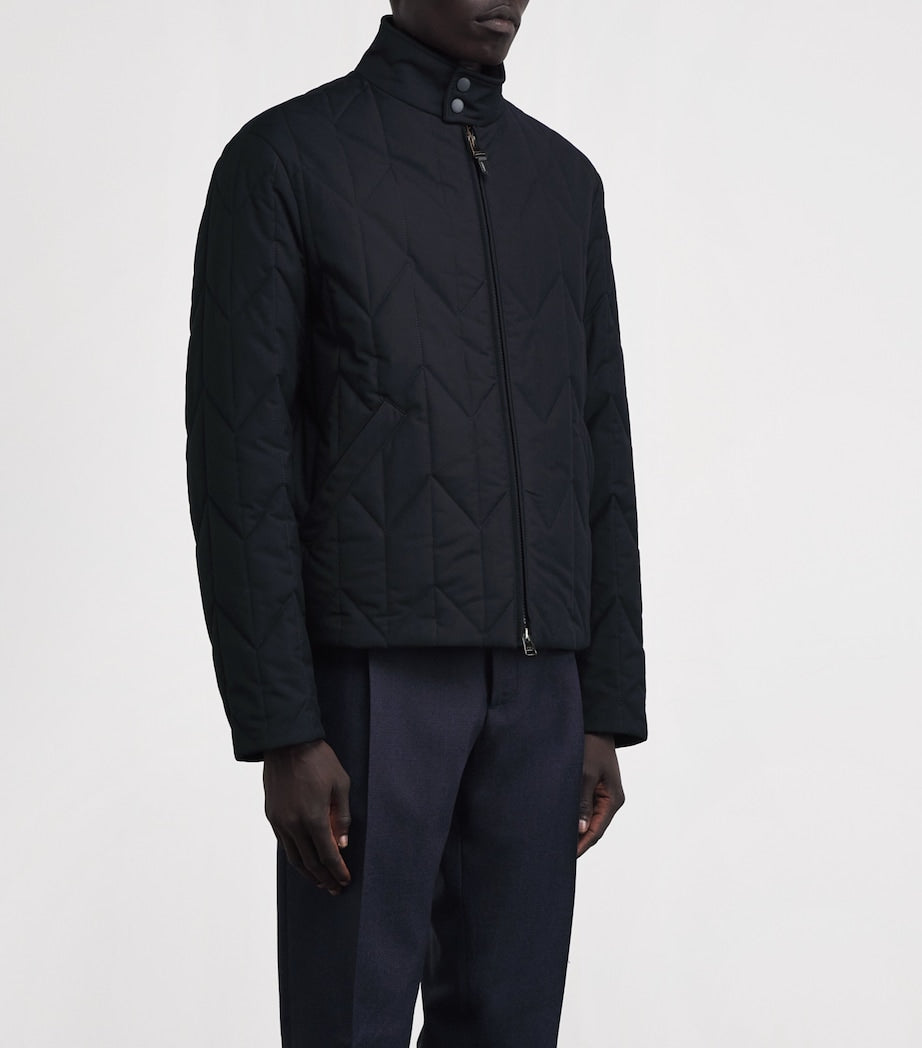 Canali Multi Quilted Hybrid Jacket
