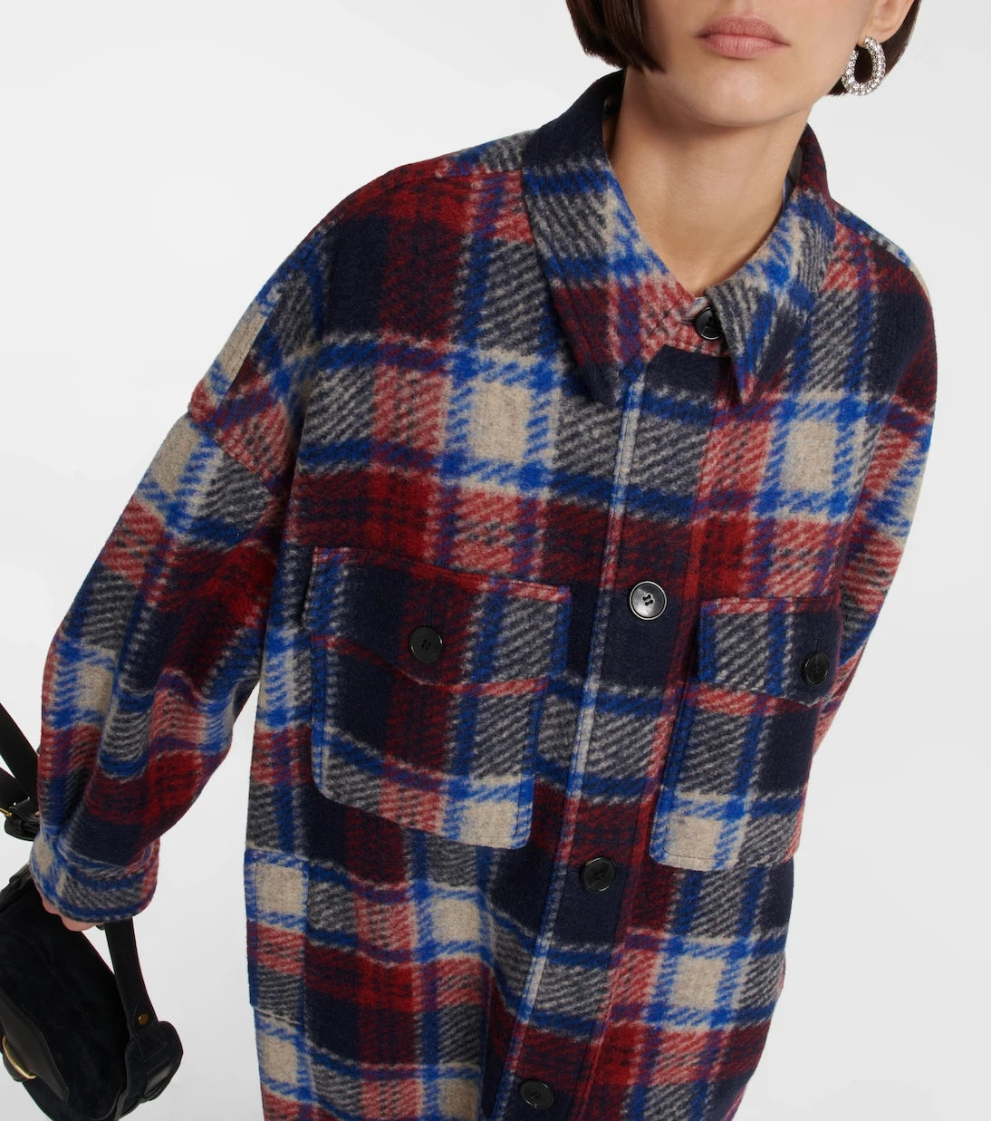 Marant Etoile - Fontizi checked coat
