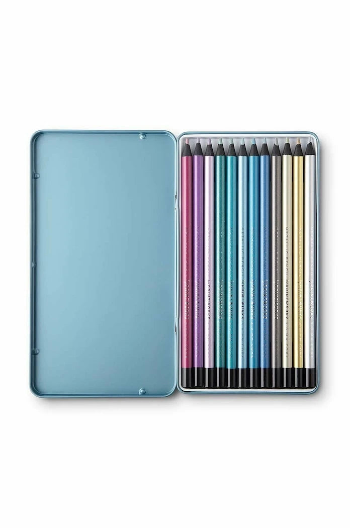 Printworks Metallic Kalem Seti, Kılıflı, 12 Adet