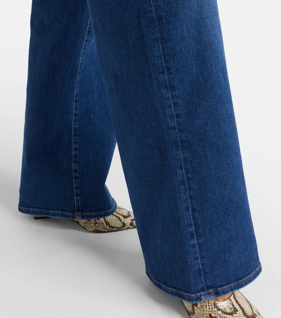 Frame - Le Slim high-rise wide-leg jeans