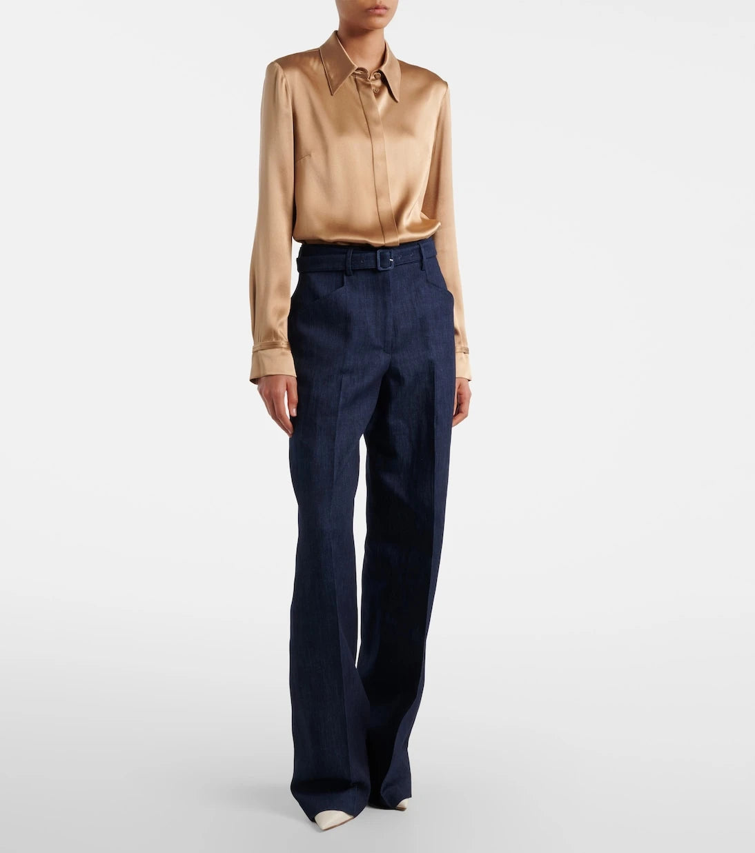 Gabriela Hearst - Cruz silk satin shirt