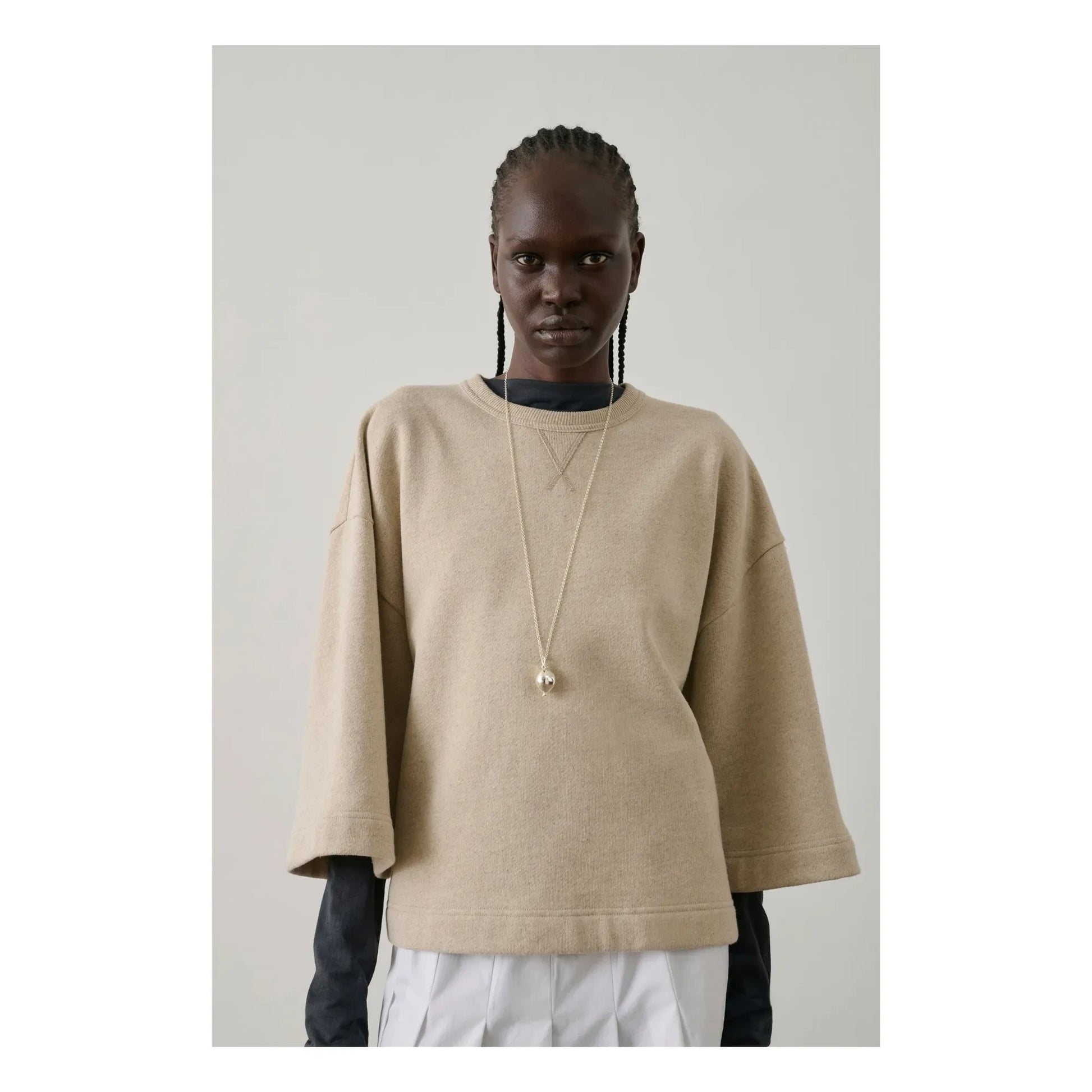 Soeur - Iksan sweatshirt | Heather beige