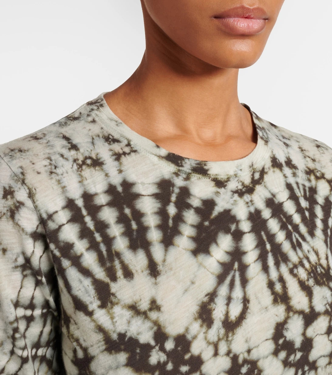 Proenza Schouler - Mia tie-dye cotton jersey top