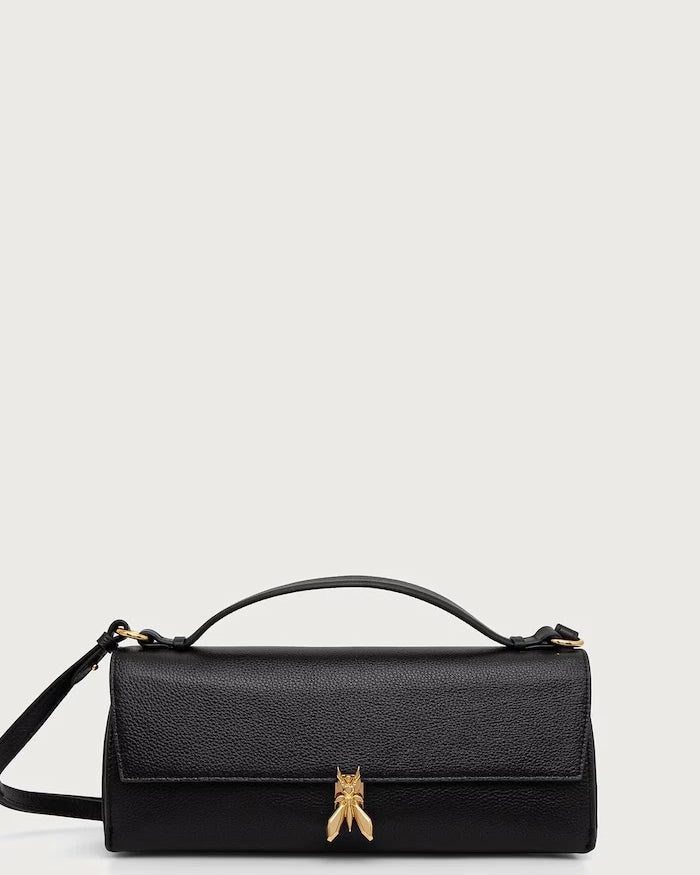 Patrizia Pepe deri kadın crossbody çanta