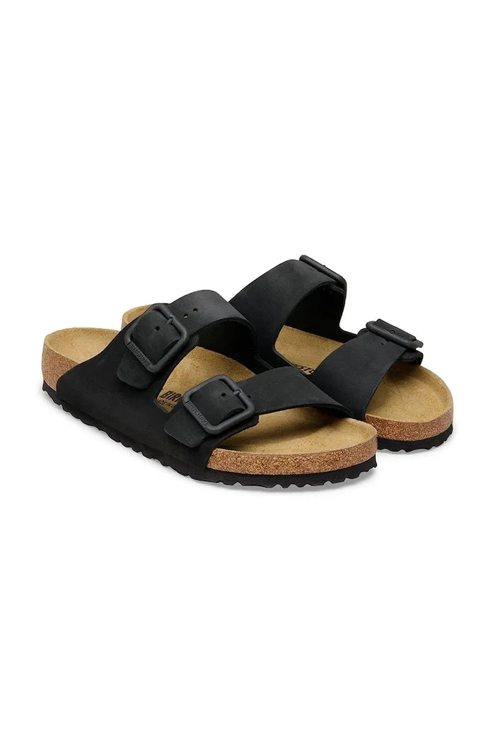 Birkenstock чехли от набук Arizona Wire Buckle