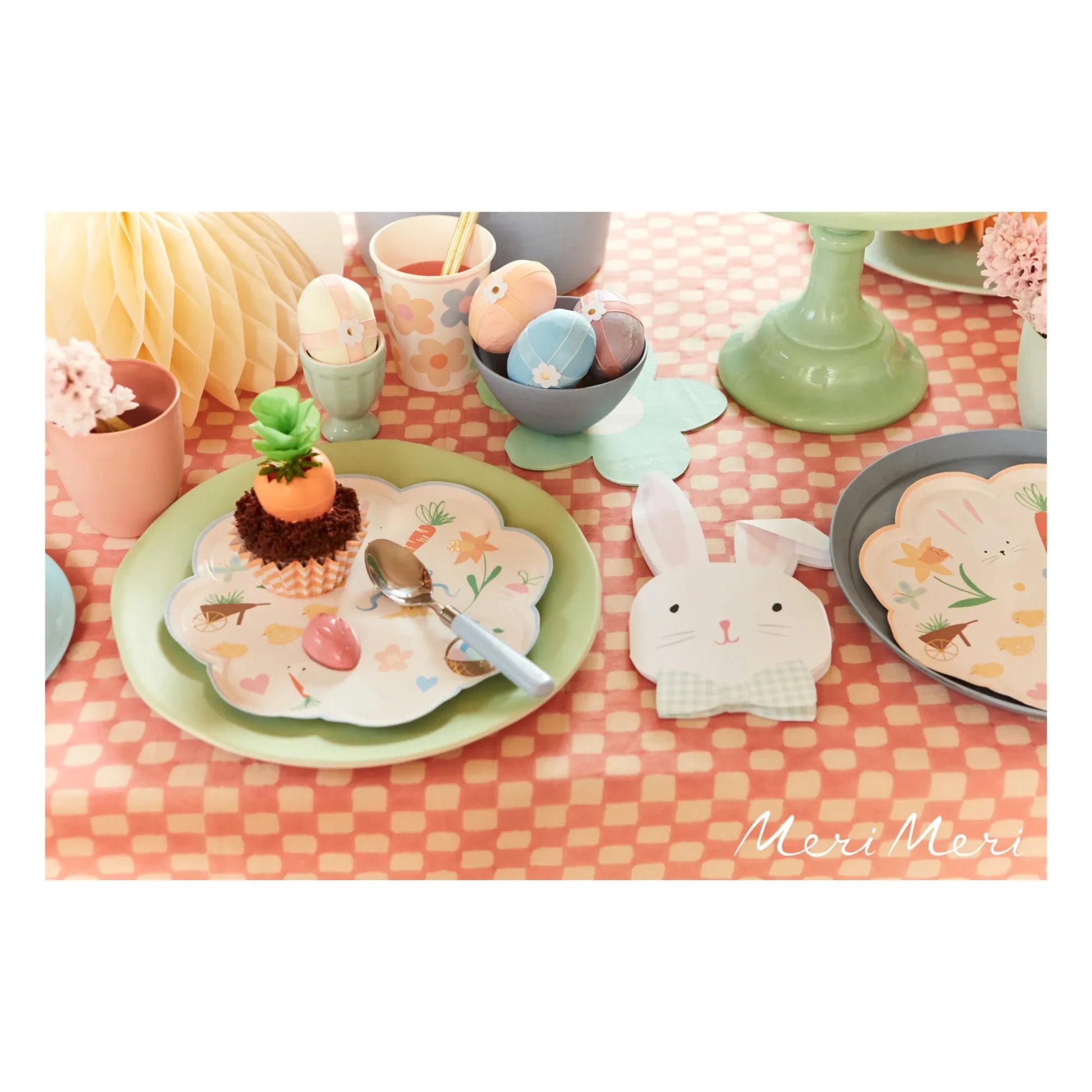 Meri Meri - Easter icon dinner plates - Set of 8 | Pastel