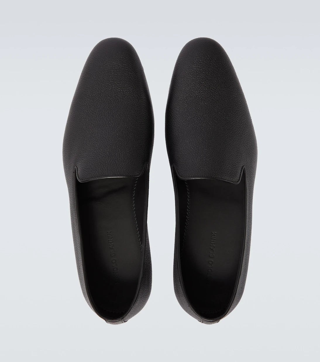 Manolo Blahnik - Leather loafers