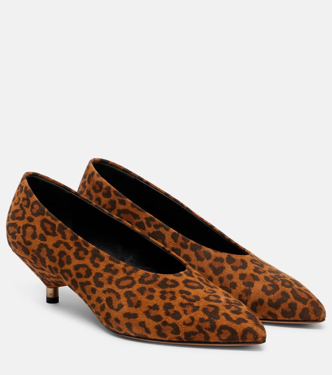 Isabel Marant - Ebisa 45 leopard-print leather pumps
