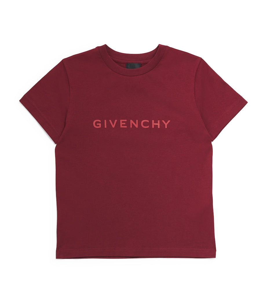 Givenchy Kids Cotton Logo T-Shirt (4-12+ Years)