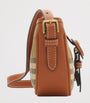 Brown Check Sling Shoulder Bag