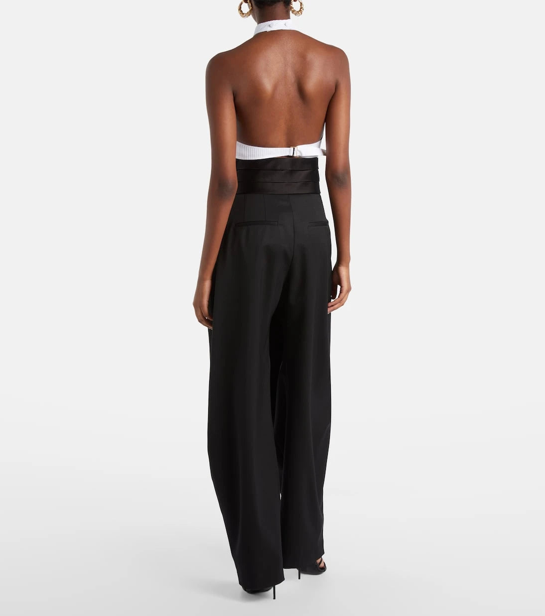 Alaïa - Wool wide-leg pants