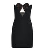 Nensi Dojaka Black Heart Cup Mini Dress