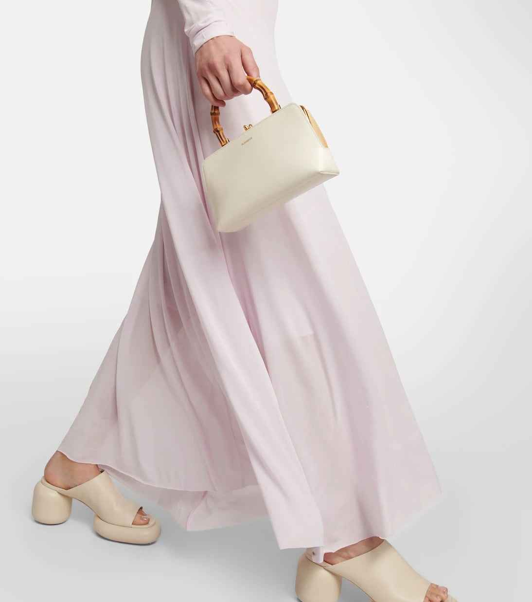 Jil Sander - Draped crêpe gown