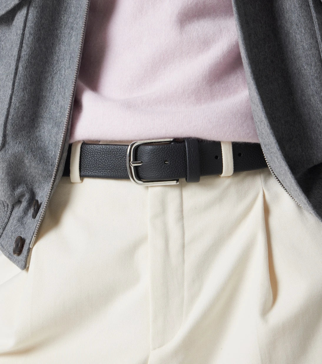 Kiton - Leather belt