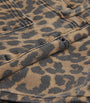 Brown Leopard Good 90s Mini Denim Skirt