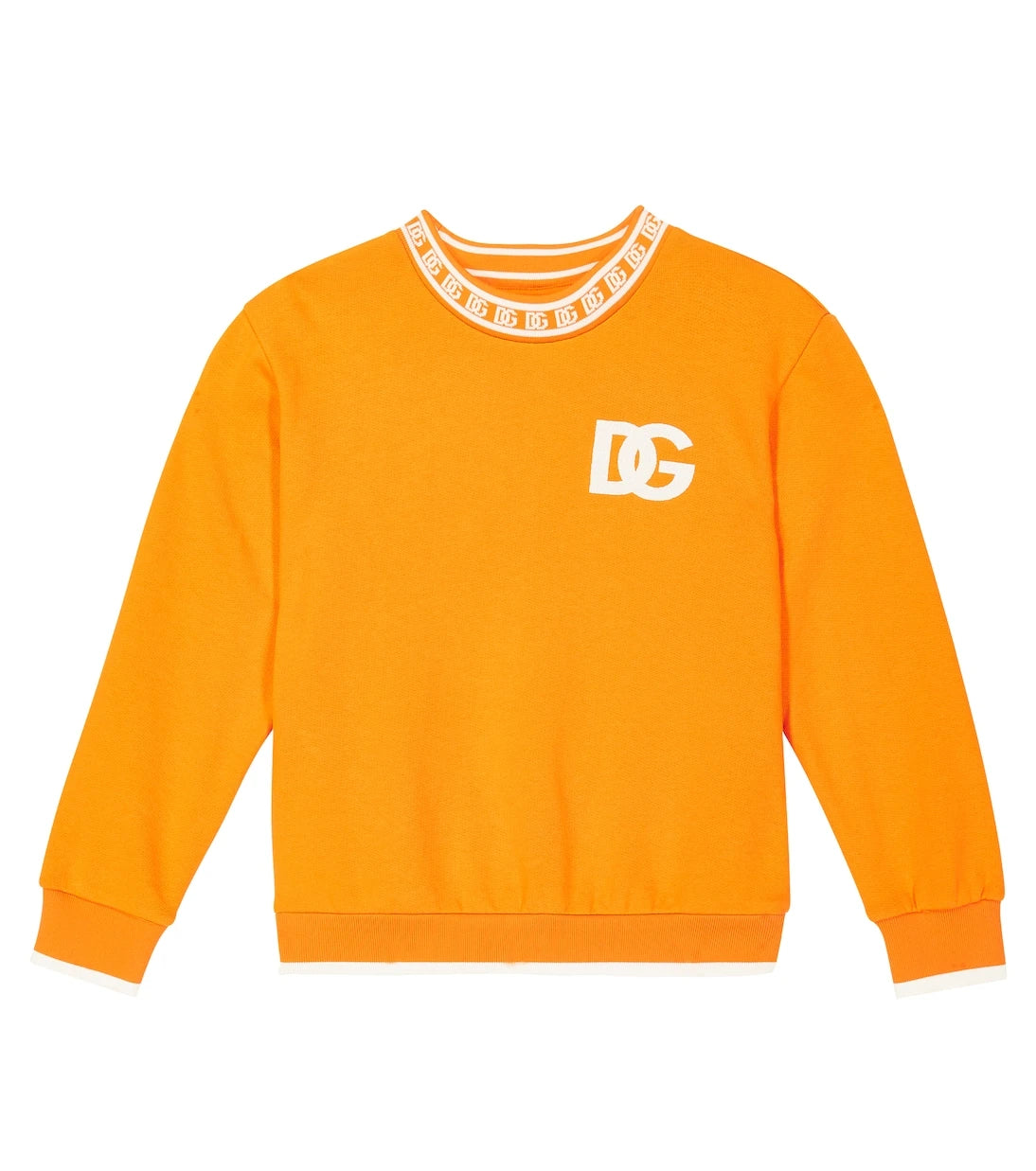 Dolce&Gabbana Kids - DG cotton jersey sweatshirt