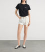 Givenchy White Denim Shorts