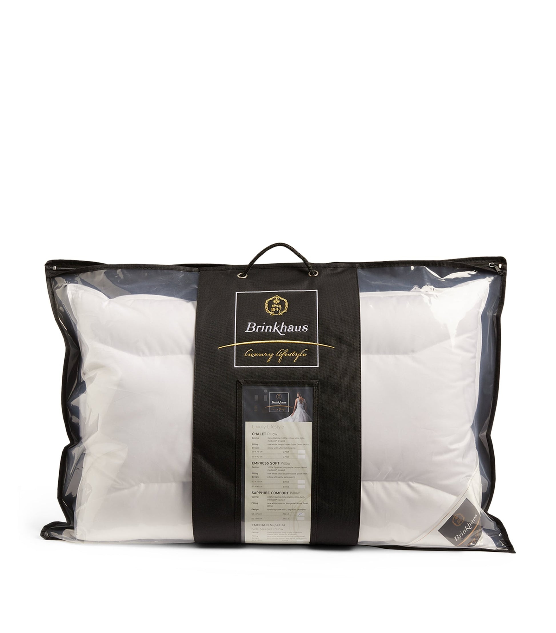 Sapphire 90% Goose Down Pillow (50cm x 75cm)