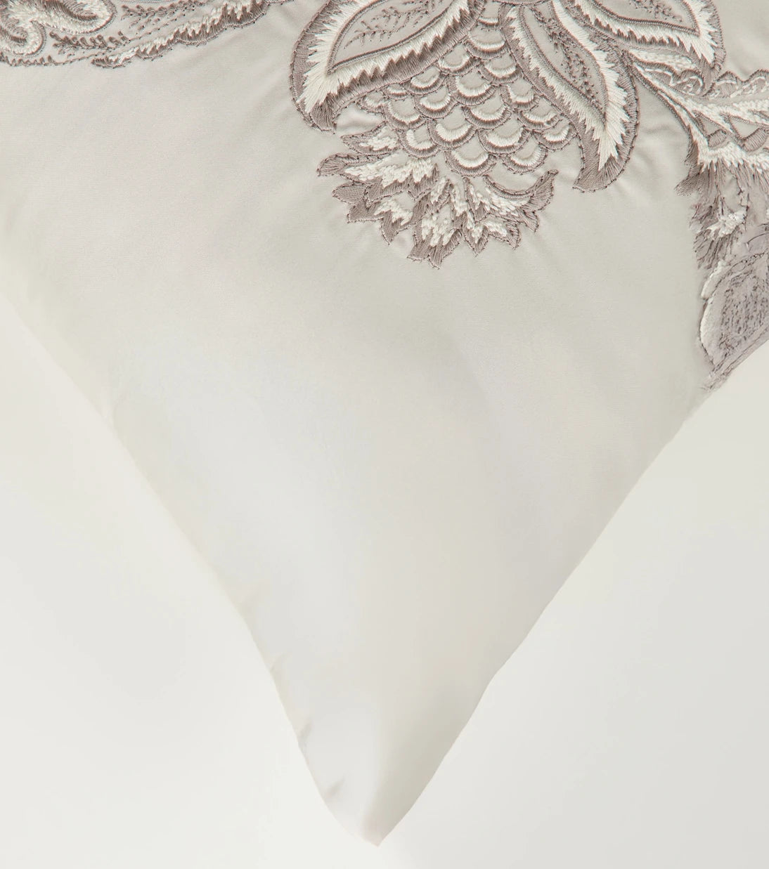 Etro - وسادة قطنية مطرزة بلوم