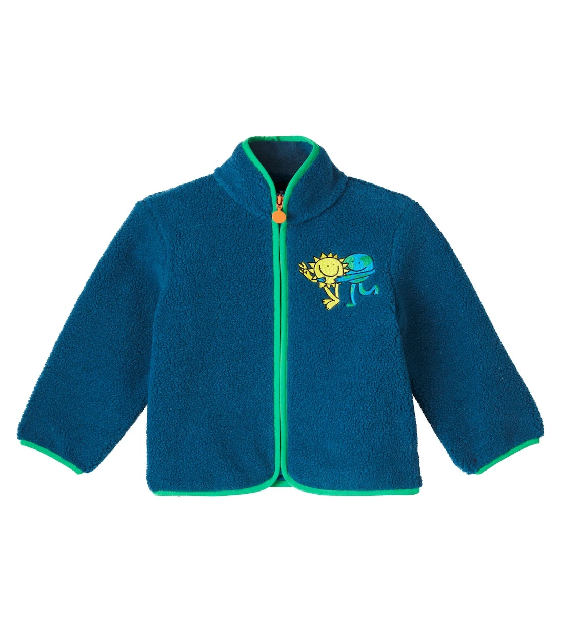 Stella McCartney Kids - Embroidered fleece jacket